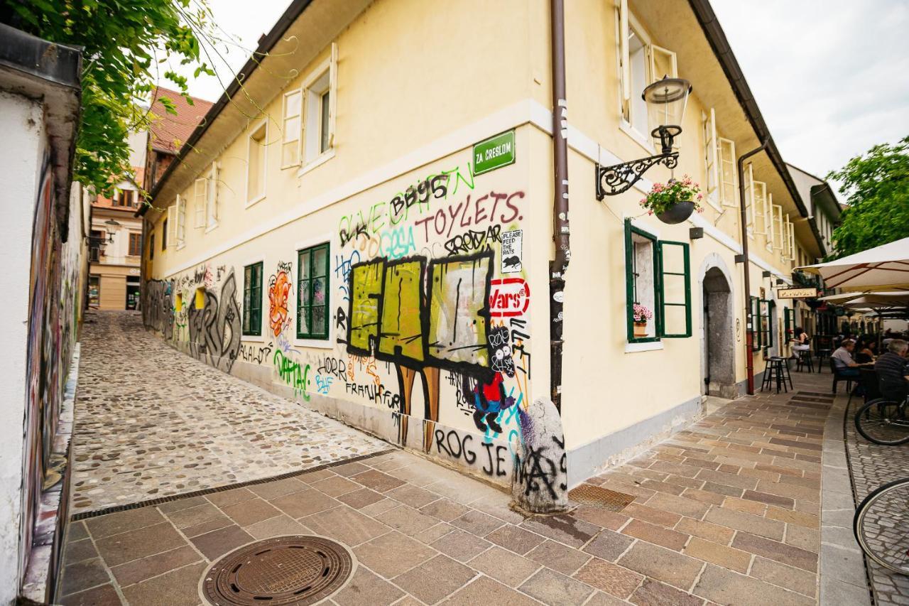 150 Steps To The Main Square Daire Ljubljana Dış mekan fotoğraf
